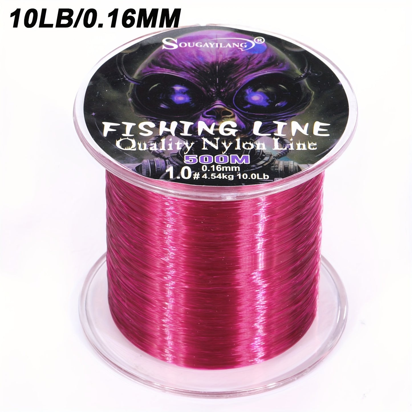 Ultra-Durable Nylon Fishing Line, Abrasion-Proof 547yds