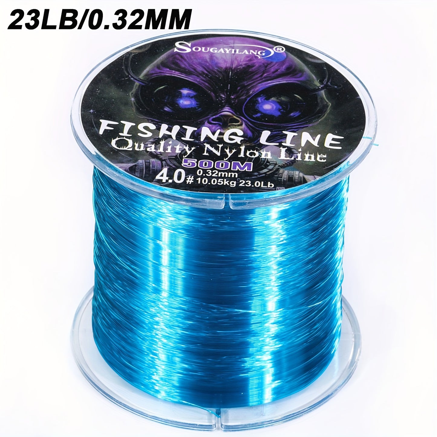 Ultra-Durable Nylon Fishing Line, Abrasion-Proof 547yds