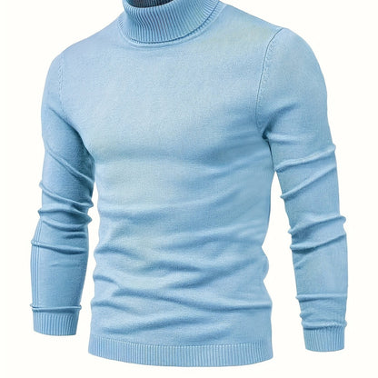 Men's Thermal Long Sleeve High Neck Tops for Ultimate Comfort