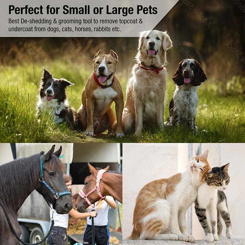 PetPro Grooming Set for Medium & Large Dogs, 2 Brushes