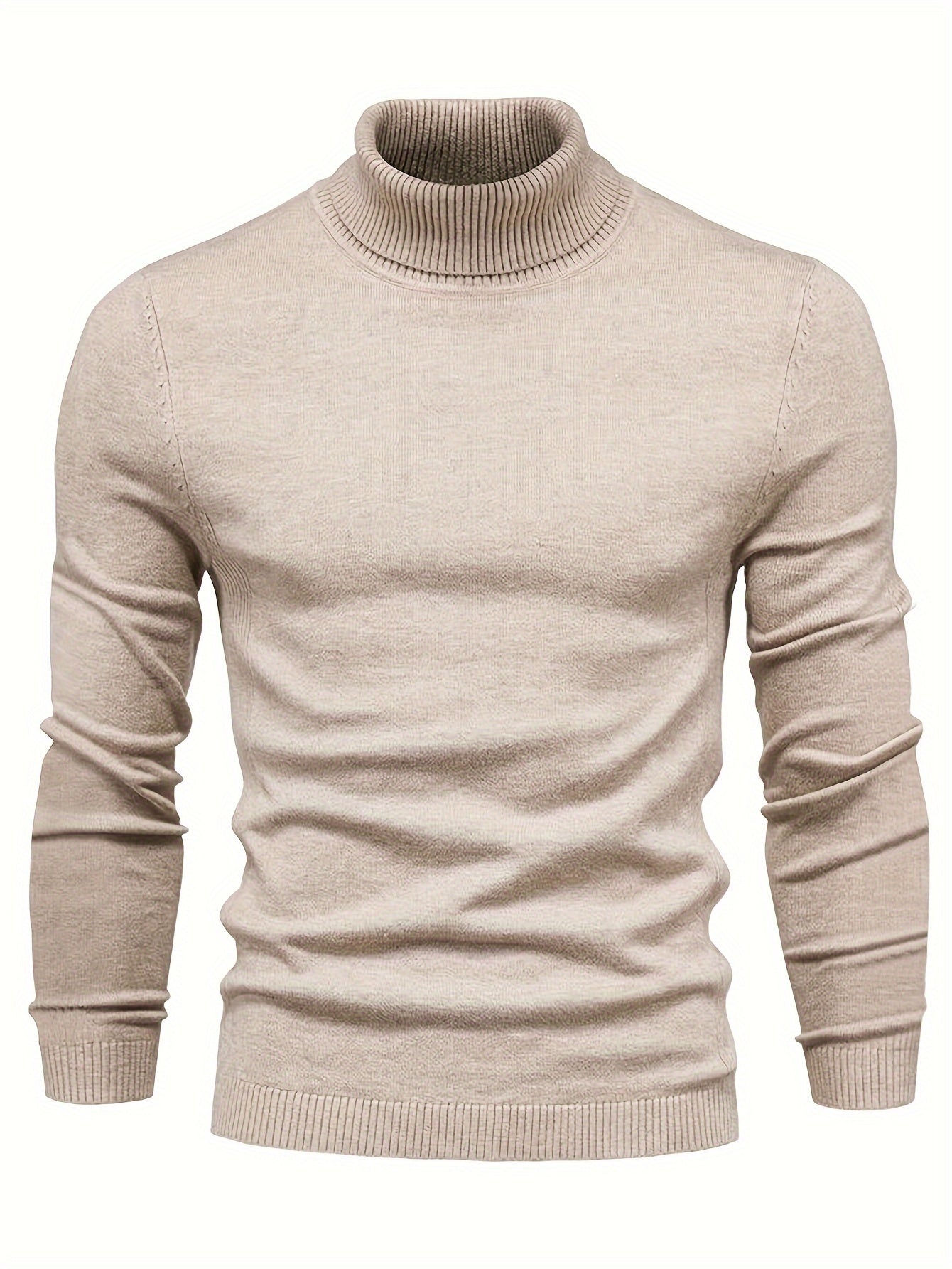 Men's Thermal Long Sleeve High Neck Tops for Ultimate Comfort