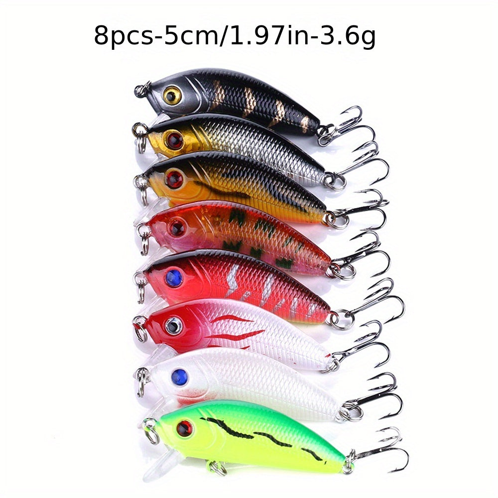 56pc Fishing Lures Set for Freshwater and Saltwater Anglers