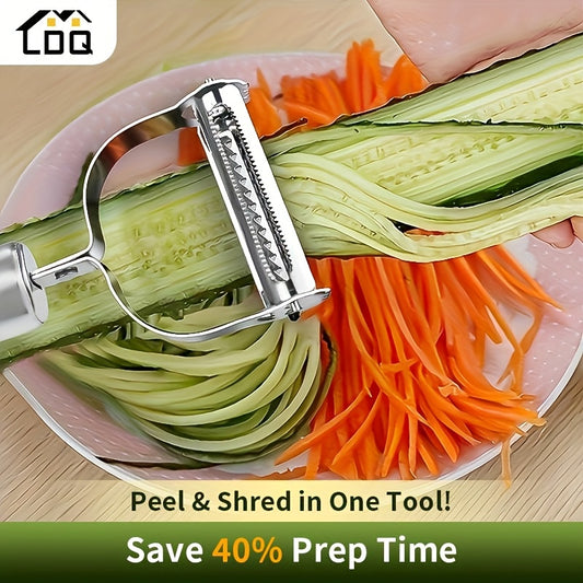 Stainless Steel Grater for Fruits and Vegetables, HookUpCo.