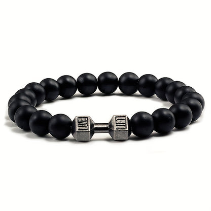 Black Weathered Adjustable Beads Bracelet - Buy 2 Get 1 Free