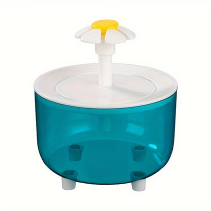 Whisper Quiet 1.5L Pet Water Fountain for Cats & Small Pets