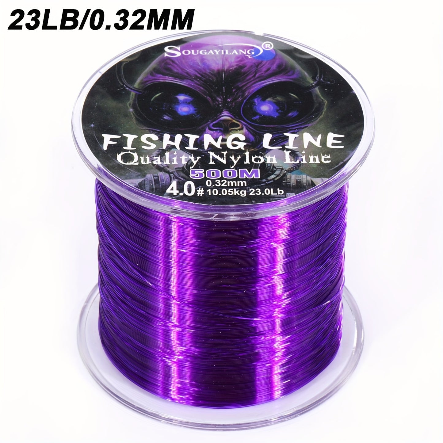 Ultra-Durable Nylon Fishing Line, Abrasion-Proof 547yds