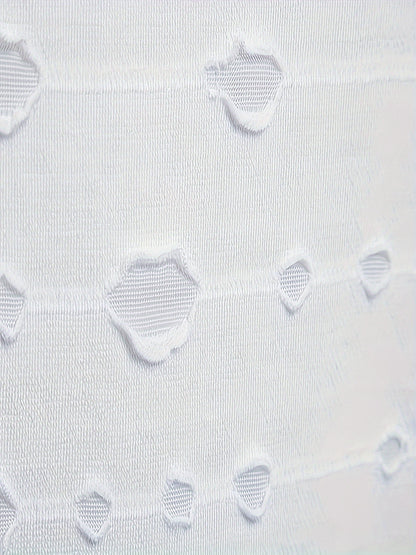 HookUpCo. Men's Casual Ripped V-Neck Tee for Everyday Wear