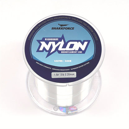 Clear Monofilament Fishing Line 500M Strong Shock Absorber