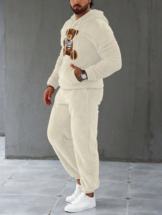 Men’s Fuzzy Fleece Outfits 2pc.