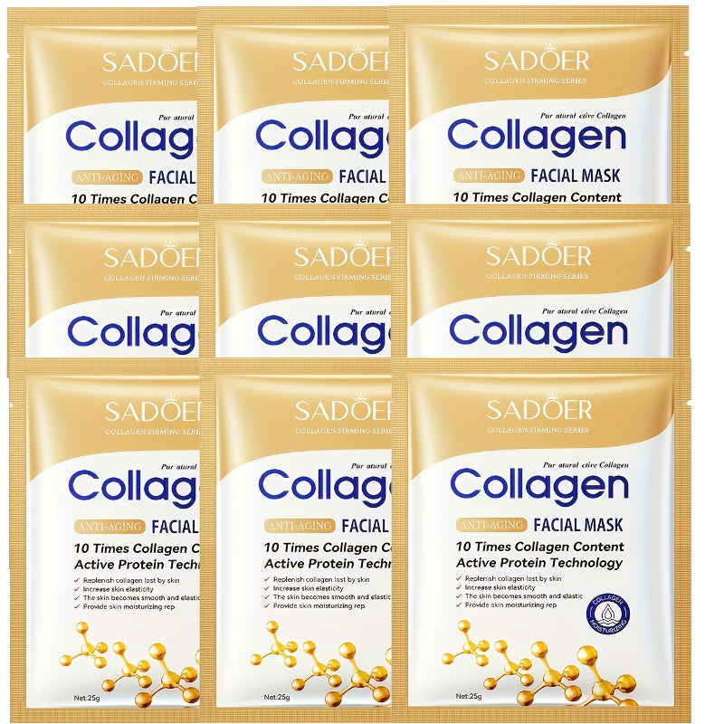 Hydrating Collagen Facial Mask for Firming and Brightening